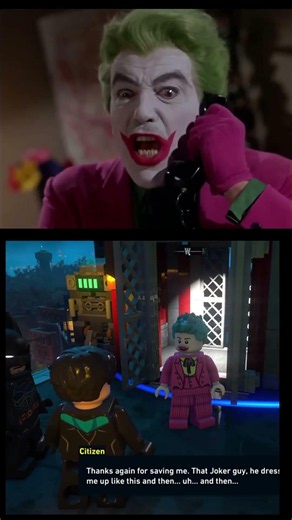 Joker:I’d pound you if you were here, Batman!\n\nBatman standing directly behind him:👁️👄👁️#adamwest