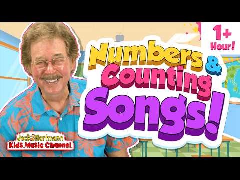 Make Your Brain And Body Strong With Number and Counting Songs! | Over One Hour! | Jack Hartmann