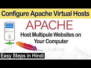 Host multiple websites on one server | Setup Apache Virtual Hosts on Ubuntu