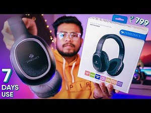 Zebronics ZEB Thunder Bluetooth Headphones Review After 7 Days | Best Wireless Headphone Under 1000!
