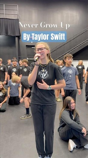 Never Grow Up Reminds Us To Slow Down #taylorswift #childrenschoir #choir
