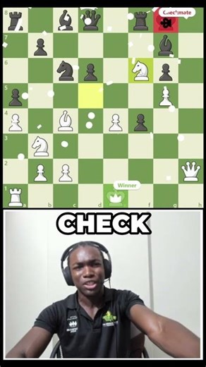 Trash Talking While Attacking in Chess #raheemglaveschess