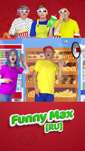 Lost Baby 🚸 Song about Helping Max and Songs for Children #shorts #funnymaxru