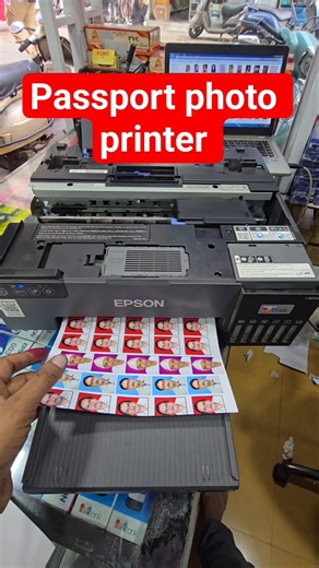 Epson L8050 L18050 L8100 Passport photo printer Pvc Card Waterproof printing
