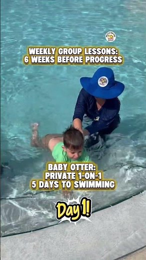 Why Baby Otter Teaches Kids to Swim in 5 Days - In Your Own Backyard