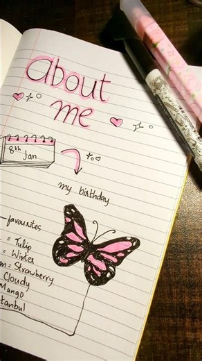 Setting Up My New Notebook 📒 #JournalIdeas #NotebookInspo #CreativeJournaling #WhatToWrite