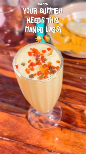 Ultimate mango lassi for this summer ☀️🥭#mangolassi #shortsvideo #mangorecipe #mangojuice#foodlover