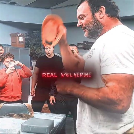 Devon Larratt is Literally a Wolverine #shorts #viral #armwrestling