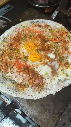 Double Egg Ghee Roast Dosa 😱 Crispy #shorts #dosa #viralfood