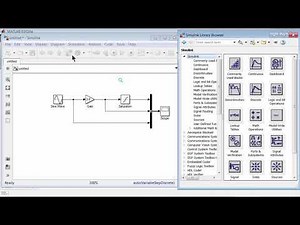Working with Simulink - Matlab Tutorials