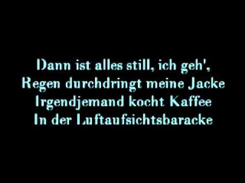 Über den Wolken Reinhard Mey lyrics (mit Texte)