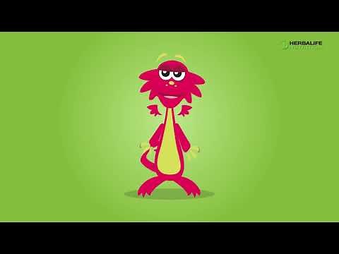 Herbalife Strawberry Dinoshake
