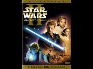 Opening to Star Wars Episode II: Attack of the Clones Widescreen DVD (2002, Both Discs)