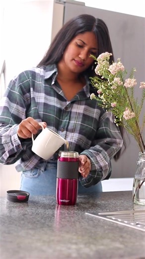 Convenient Morning Coffee On-The-Go with Contigo Snapseal Byron Travel Mug