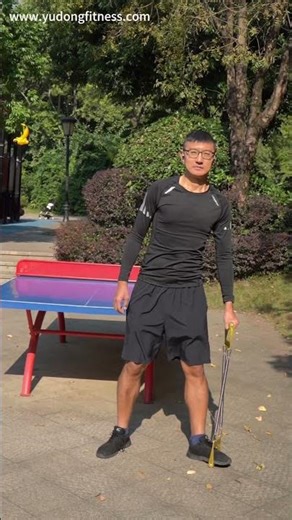 Chest Expander Exercise 10 #yudongfitness #chestexercise