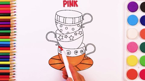 Learning Colors with a Fun Drawing