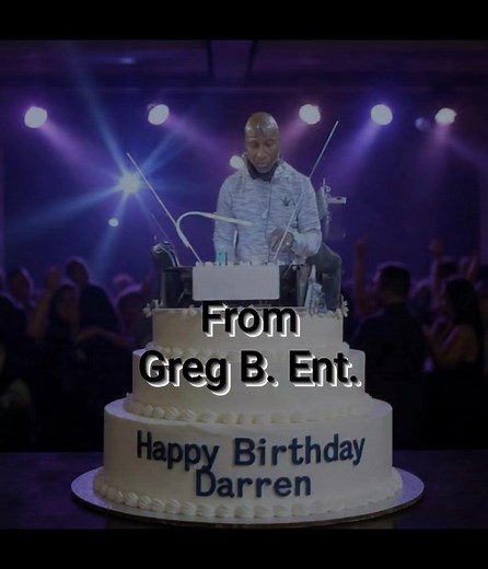 Happy Birthday Darren Parker | Greg Boone