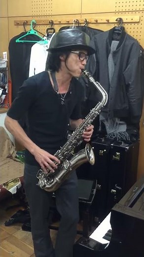 Jimmy Dorsey/Beebe plays C melody saxophone