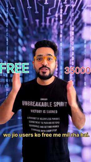 Hunny 101 | Adulting & Life Hacks on Instagram: "₹35,000 bacha lo bhai! 💸🤯 Agar Jio Sim hai, toh Google ko paise dena band karo. Ambani ji ne 2TB Storage aur Gemini Advanced free kar diya hai (Jo waise ₹1,950/mo ka hai). Claim kaise karein? 👇 MyJio App kholo. Plan section mein jao. “Jio Welcome Offer” banner dhoondho aur claim karlo! Ye offer limited time ke liye hai, toh save karlo aur doston ko share karo! ✅ Follow @hunny1o1 taaki life aasaan ho jaye! . . #Jio #TechHacks #GoogleGemini #Mone
