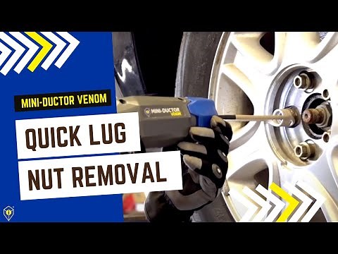 Quick Lug Nut Removal With the Mini-Ductor® Venom®