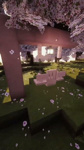 Minecraft swing build 🌸🌸#shorts