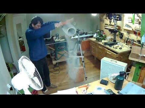 Measuring the dust settling -- how long does it take?
