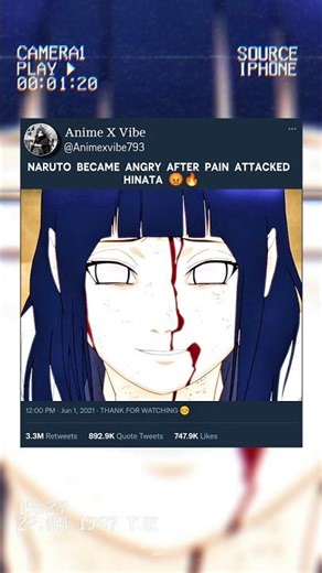 NARUTO BECAME ANGRY 😡...