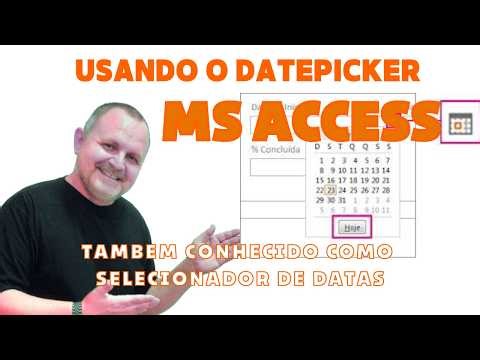 Using the Date Picker in Access