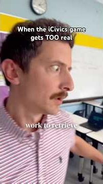 When the iCivics Game Gets TOO Real #teacher #historyteacher #funny #icivics