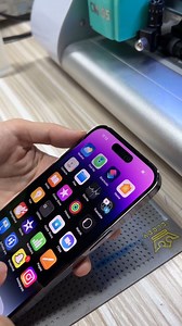REFOX CM-05 Screen protector film cutting machine now supports iPhone 14 series model. #iPhone14Pro #iphone14 #phonerepair #iphonerepair #repairs | REWA Tech