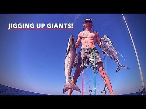 Offshore Fishing 65 Miles- {Two New Species}- Orange Beach, Alabama Oil Rigs