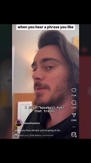 Baseball huh? on Instagram: "Honoring the Origin. @alexathanacio Before Baseball Huh? became a movement, it was a moment—a spark of absurdity that carried undeniable truth. That moment came from Alex, the original creator of the video that started it all. His brilliant writing set the foundation for what’s now an evolving information revolution. We owe homage to Alex. We thank him for his words, his wit, and the ripple effect that led us here. BASEBALLHUH.com—because sometimes, the strangest ide