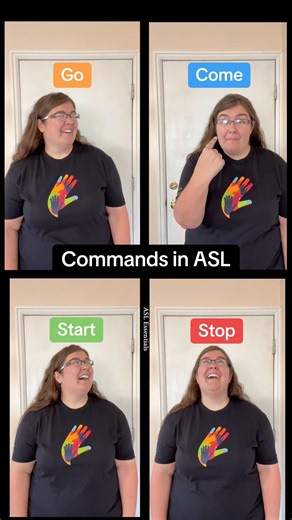 🫵 How to sign come, go, start, and stop in ASL | ASL Essentials