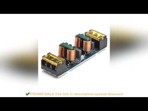 25A Power Filter EMI High-frequency Two-stage Power Low-pass Filter Board For Power Amplifier PCB Co