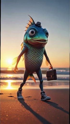 Scary fish | Horror fish #creepy #horror #cartoon #fish #scary #fishing #shorts #youtubeshorts