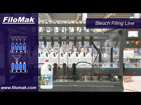 Flowmeter Bleach Filling Machine
