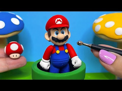 Making Super Mario | Polymer Clay