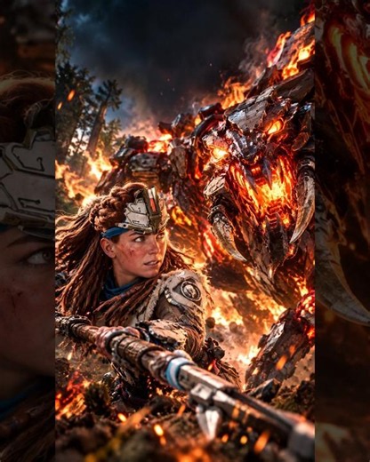 Do or die #horizonforbiddenwest #playstation #horizonzerodawnthefrozenwilds #gaming #games
