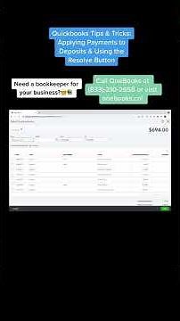 How to Match Payments to Deposits in QuickBooks Online (Resolve Tool Tutorial)