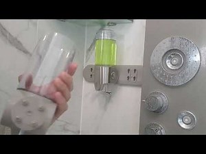 YOU NEED THIS SOAP DISPENSER IN YOUR BATHROOM | SIMPLEHUMAN TRIPLE WALL MOUNTED SHOWER PUMP