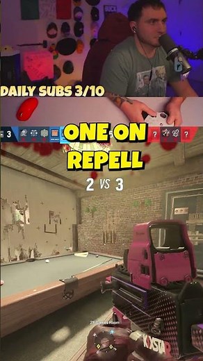 CHAMP FIGHTS ZOMBIES IN R6! #shorts #hamcheese #siege