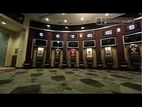 South Carolina Men's Basketball Locker Room