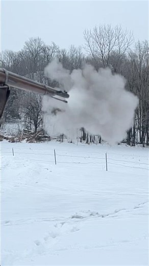 Danish Rolling Block Muzzle Blast (Slow Motion)