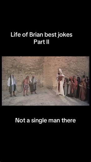 Probably going to make another one, maybe two of these. So many clever and layered jokes in this film. #montypython #lifeofbrian #filmtok #britishhumour