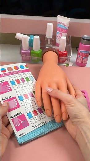 ASMR Getting Your Nails Done 🥹 #shorts #asmr #nailart
