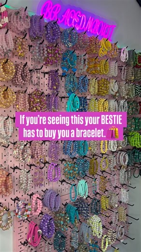 Bracelet G.O.A.T 🛍 on Instagram: "Link in bio to shop🛍️😁 - if viewing follow @bracednbouji - - - - - #bracednbouji #blowthisup #explorepage✨ #beadedjewelry #beadedbracelets #ootd #stackedjewelry #charmbangles #charmbracelets #bestie"