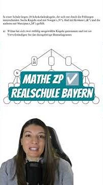 Math final exam in Bavaria: Solve probability problems with confidence! 🎓