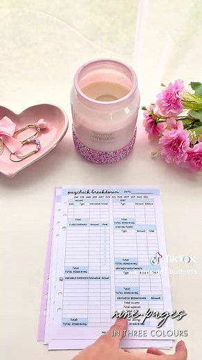 Printable PDF Budgeting Sheets for Easy Budgeting