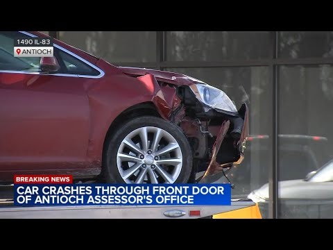 Driver crashes through front door of Antioch assessor's office