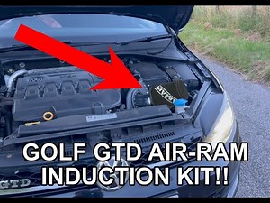 Performance Air Filter on Golf GTD MK7.5 2.0ltr!